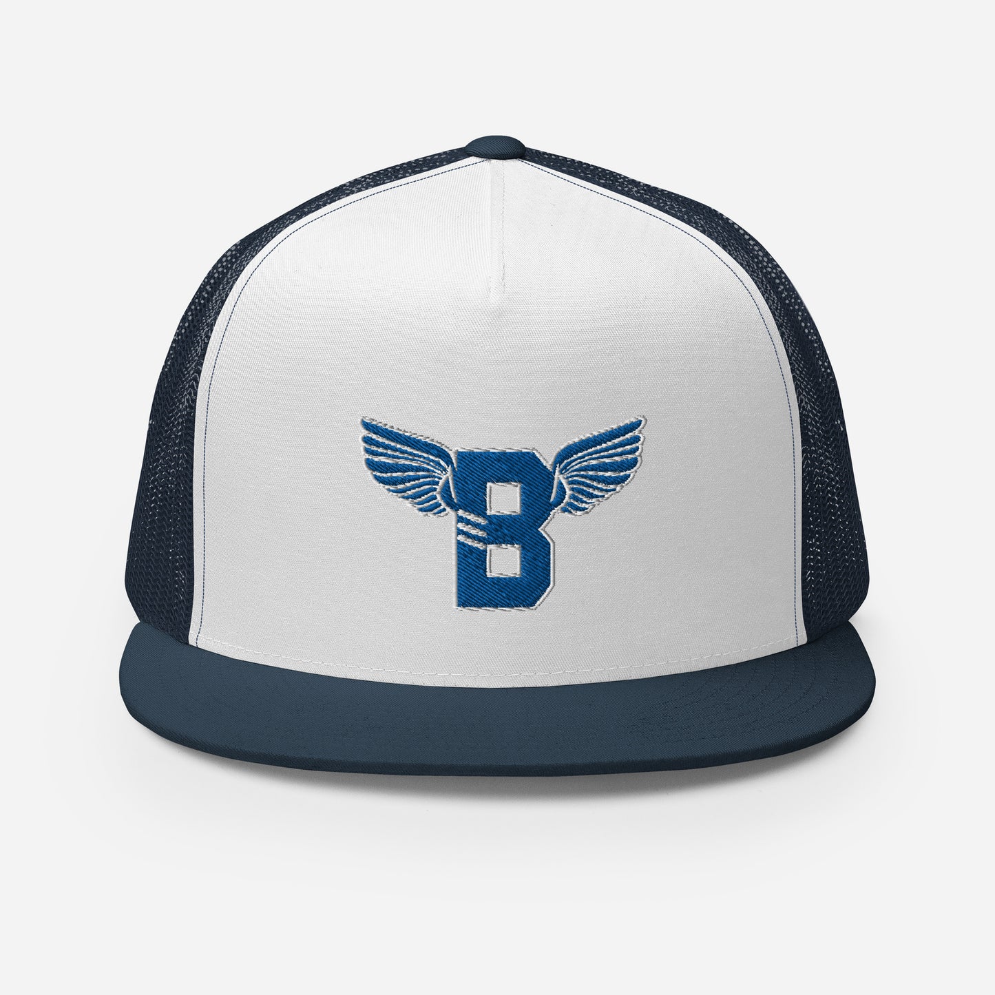 "B" IS FOR BROOKLYN - B-WING MESH SNAPBACK (ROYALE BLUE STITCH)