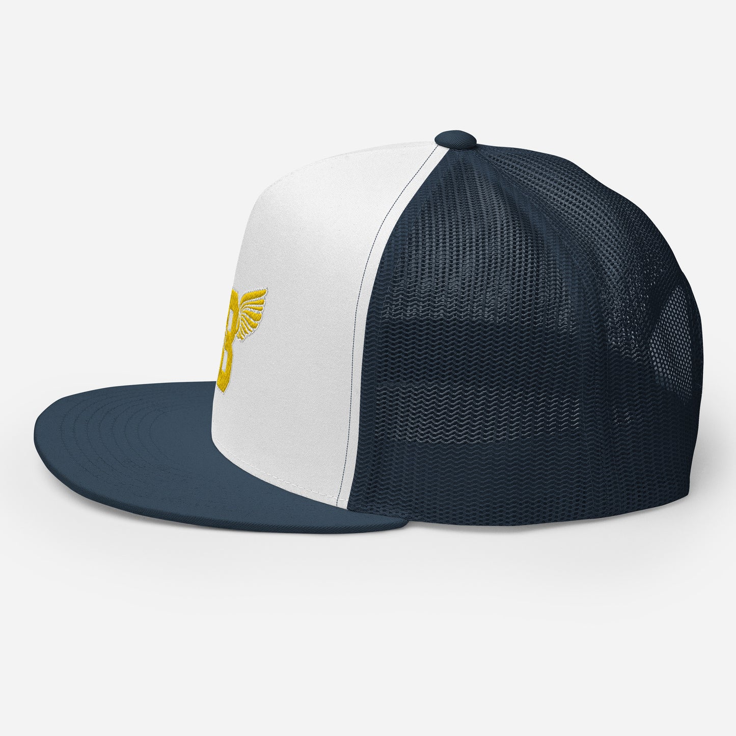 "B" IS FOR BROOKLYN - B-WING MESH SNAPBACK (GOLD STITCH)