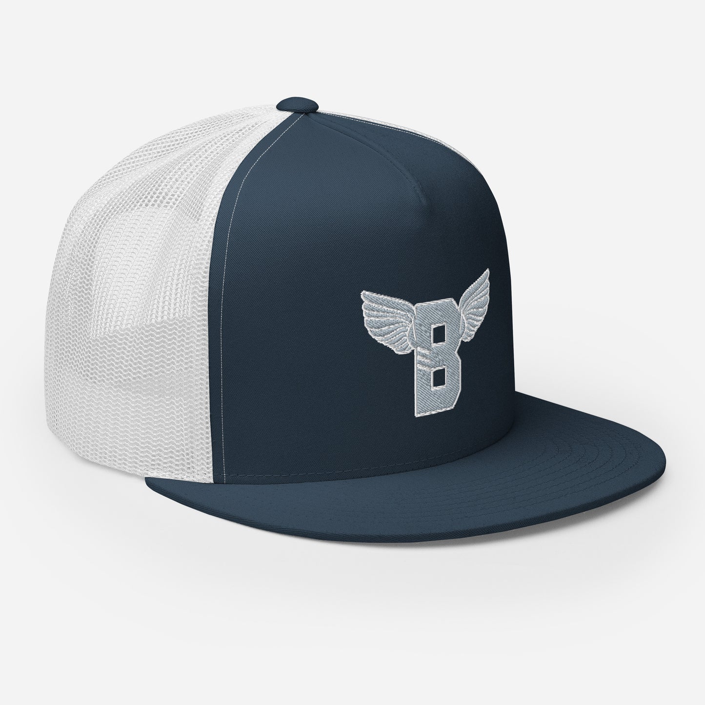 "B" IS FOR BROOKLYN - B-WING MESH SNAPBACK (SILVER STITCH)