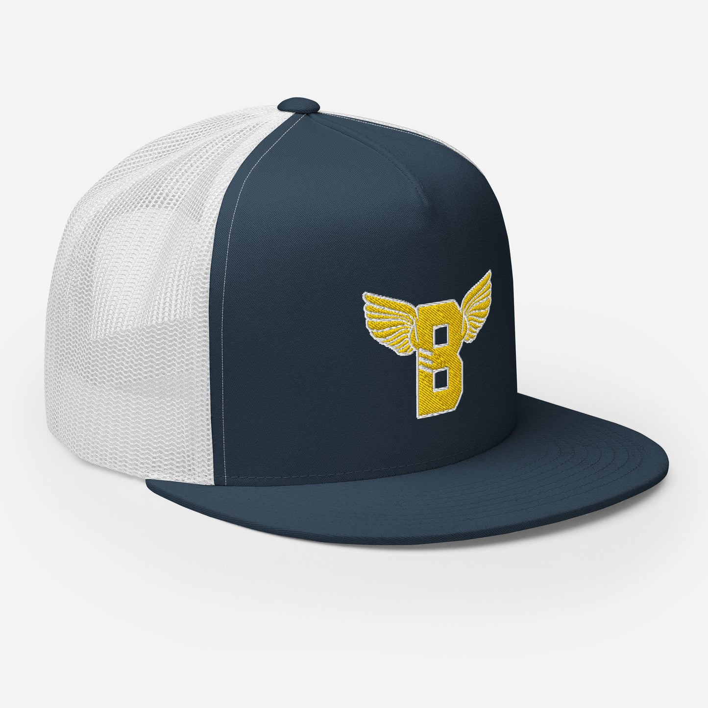 "B" IS FOR BROOKLYN - B-WING MESH SNAPBACK (GOLD STITCH)