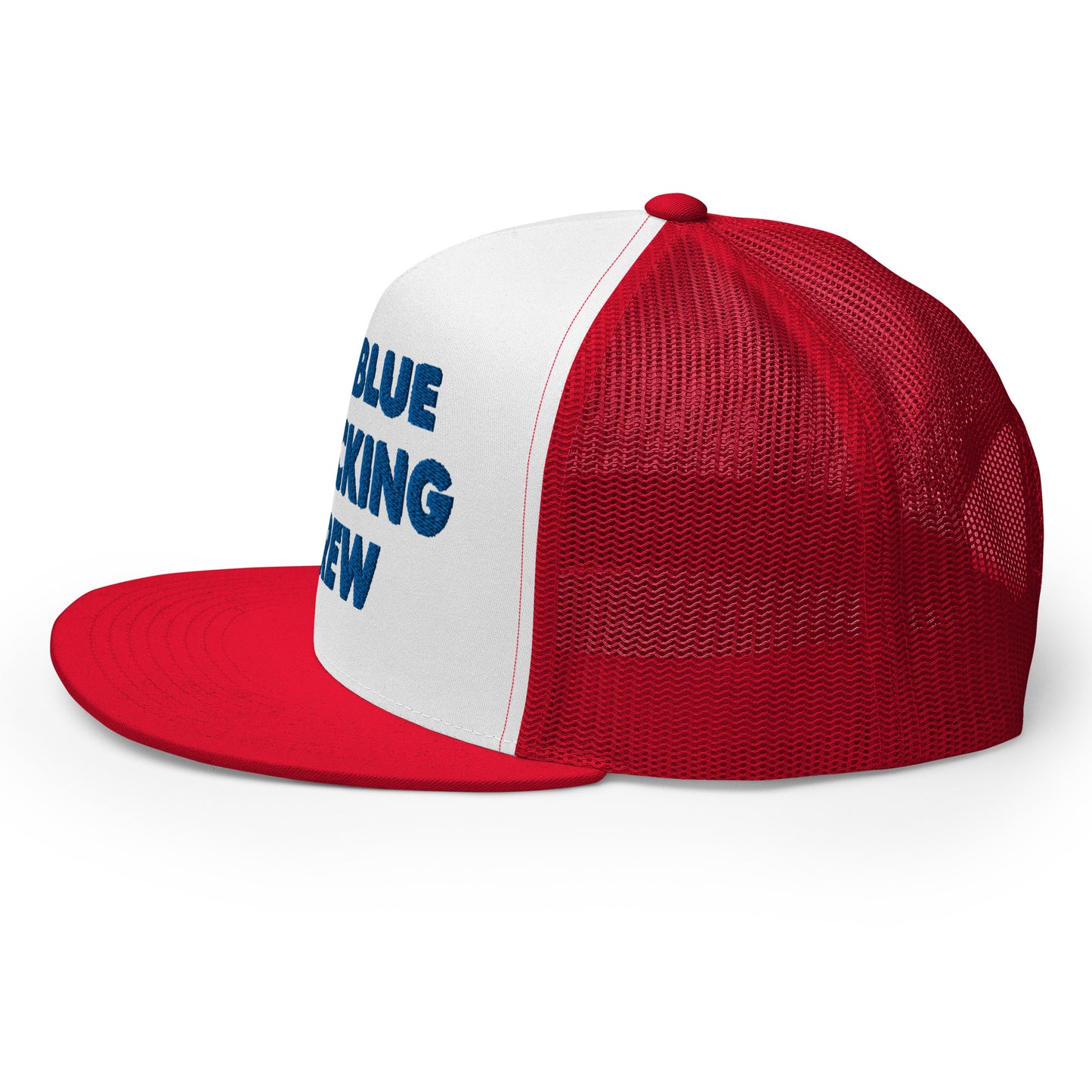 BIG BLUE WRECKING CREW MESH SNAPBACK