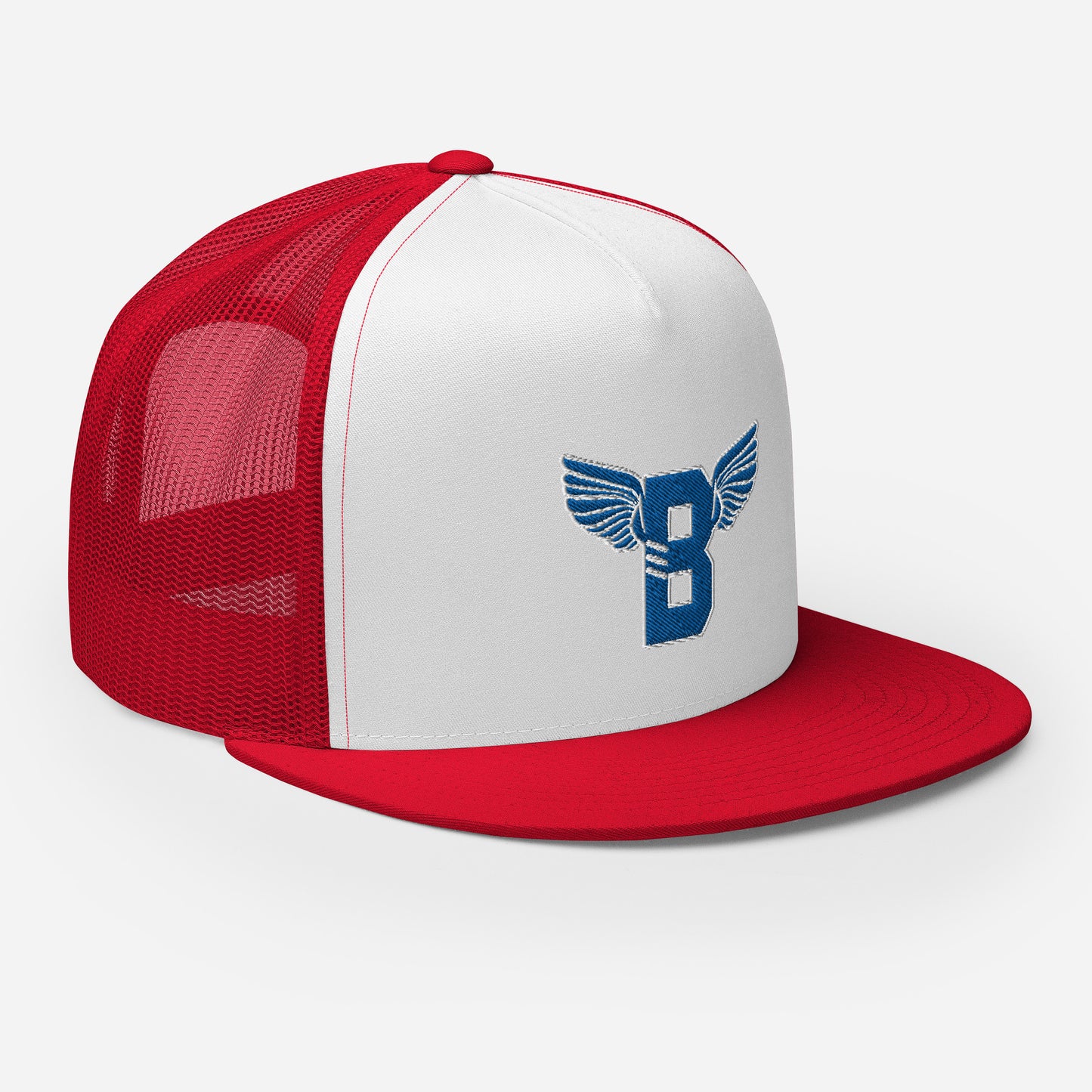 "B" IS FOR BROOKLYN - B-WING MESH SNAPBACK (ROYALE BLUE STITCH)