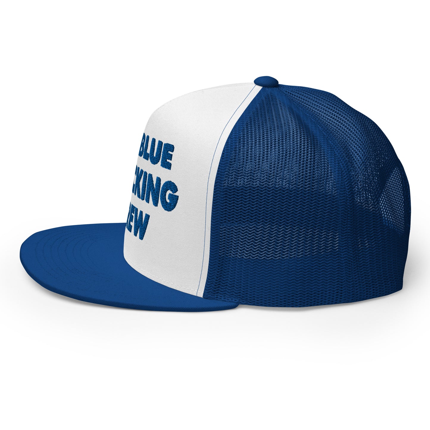 BIG BLUE WRECKING CREW MESH SNAPBACK