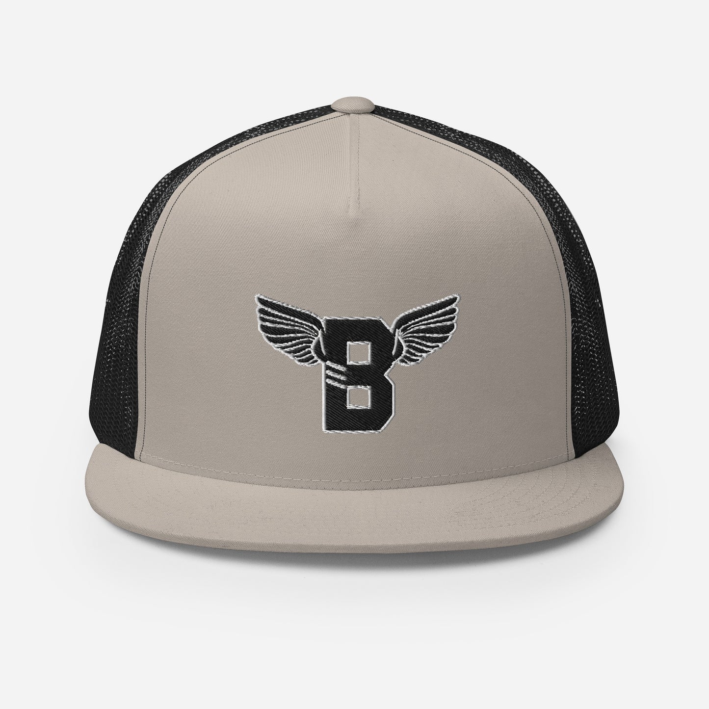 "B" IS FOR BROOKLYN - B-WING MESH SNAPBACK (BLACK STITCH)