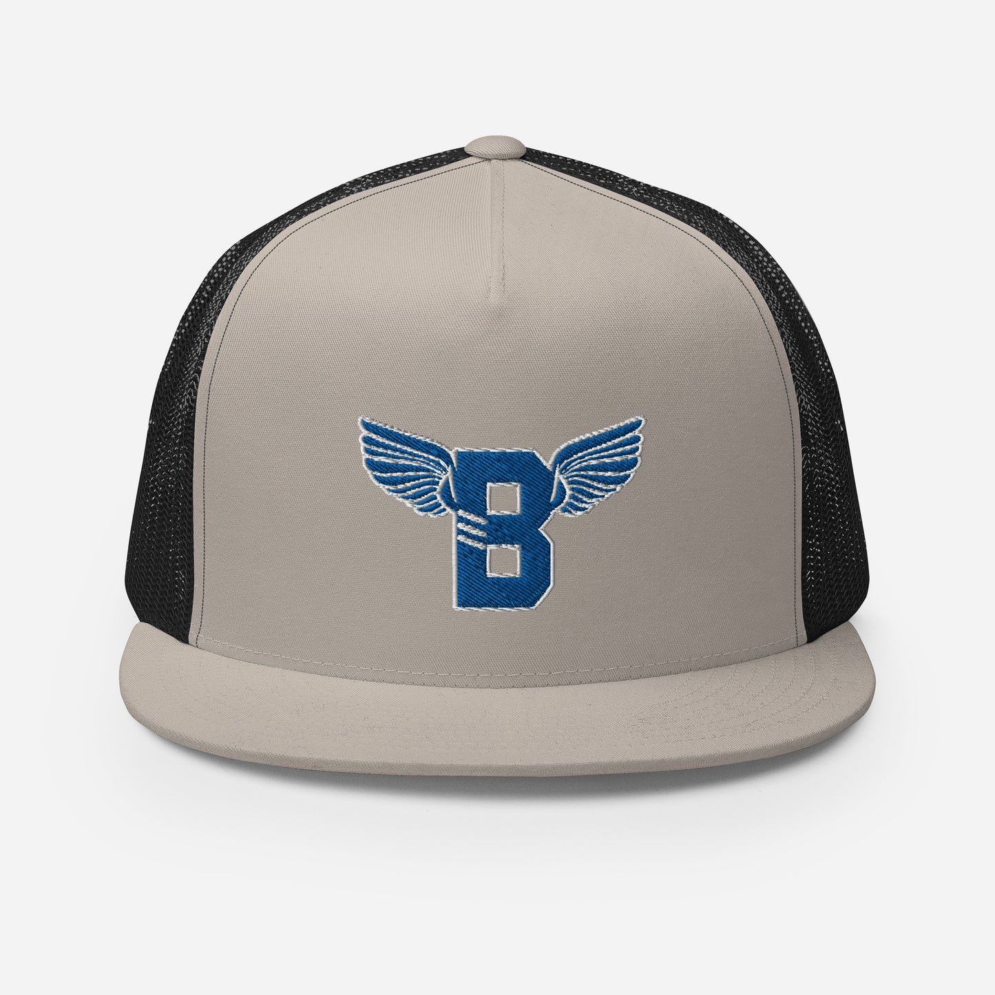 "B" IS FOR BROOKLYN - B-WING MESH SNAPBACK (ROYALE BLUE STITCH)