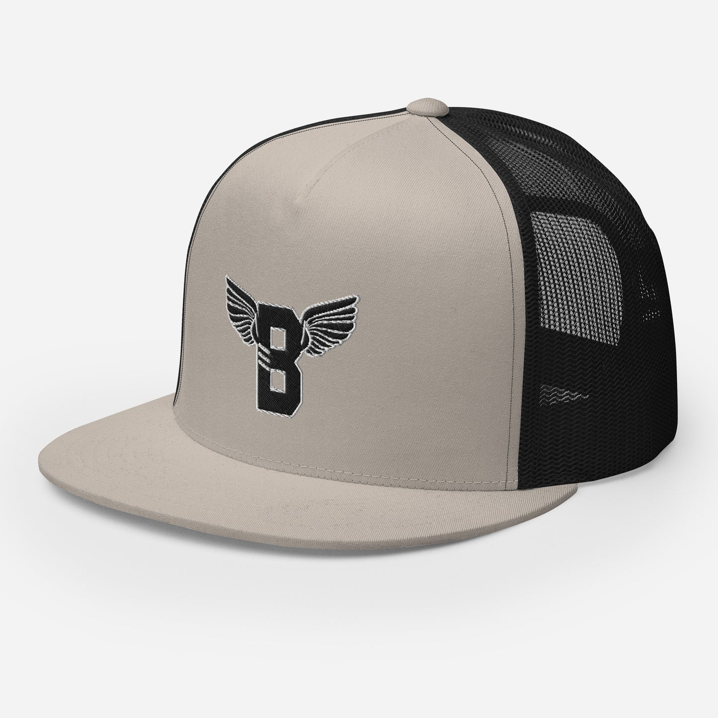 "B" IS FOR BROOKLYN - B-WING MESH SNAPBACK (BLACK STITCH)