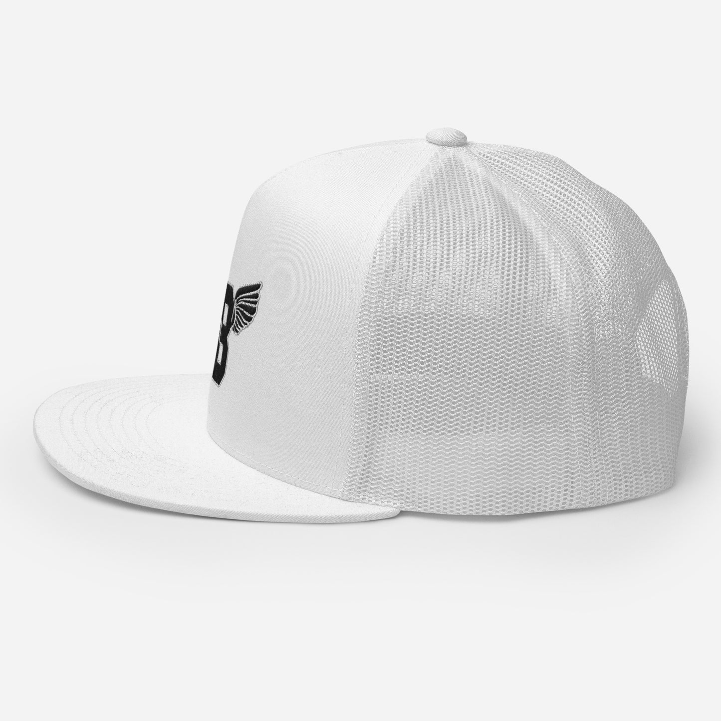 "B" IS FOR BROOKLYN - B-WING MESH SNAPBACK (BLACK STITCH)