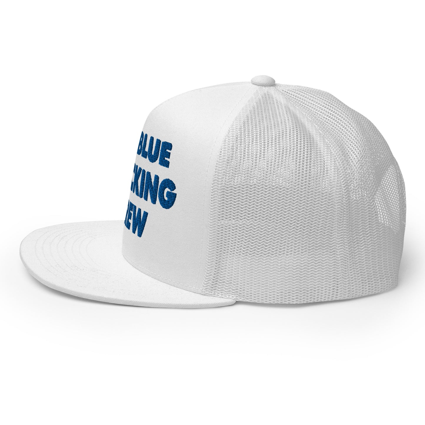 BIG BLUE WRECKING CREW MESH SNAPBACK