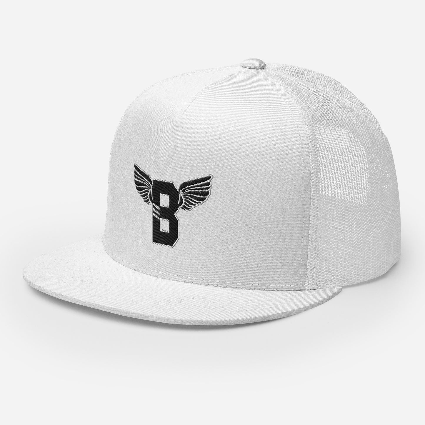 "B" IS FOR BROOKLYN - B-WING MESH SNAPBACK (BLACK STITCH)