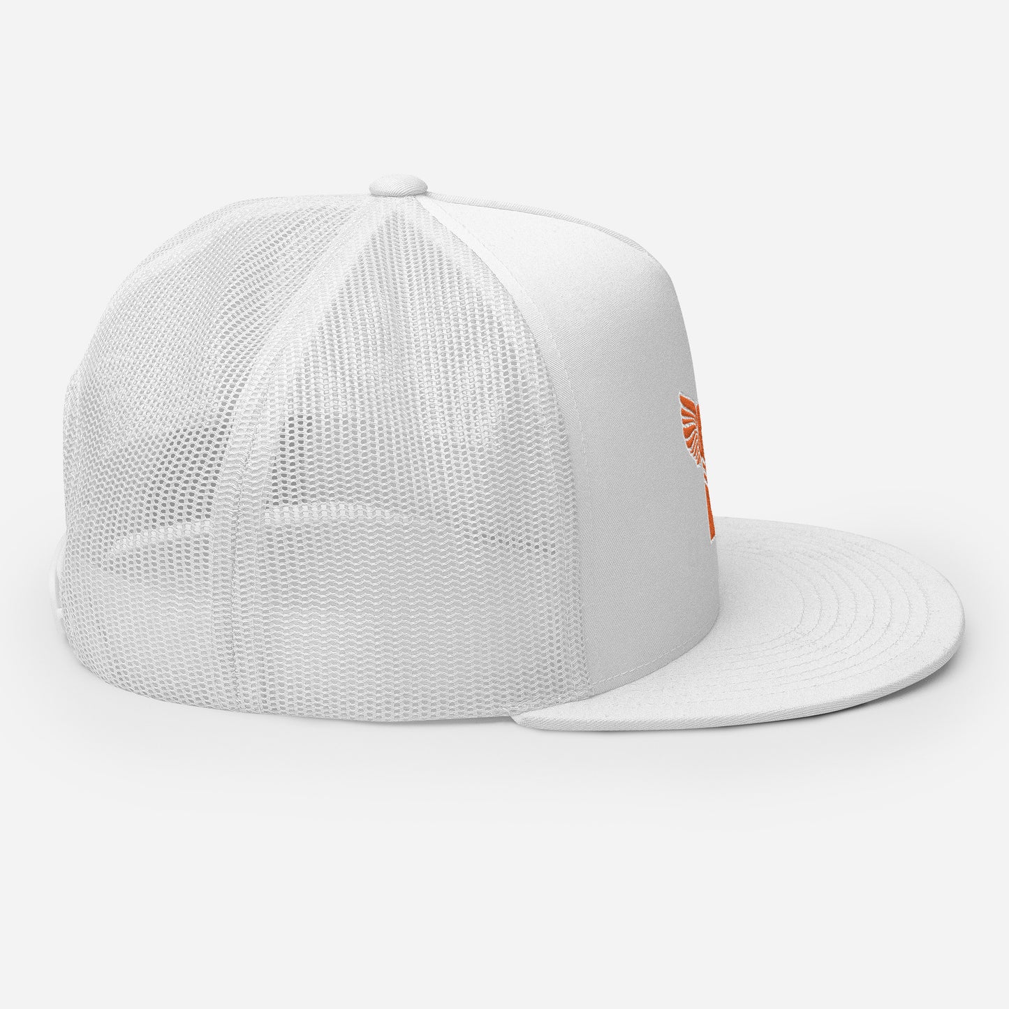 "B" IS FOR BROOKLYN - B-WING MESH SNAPBACK (ORANGE STITCH)