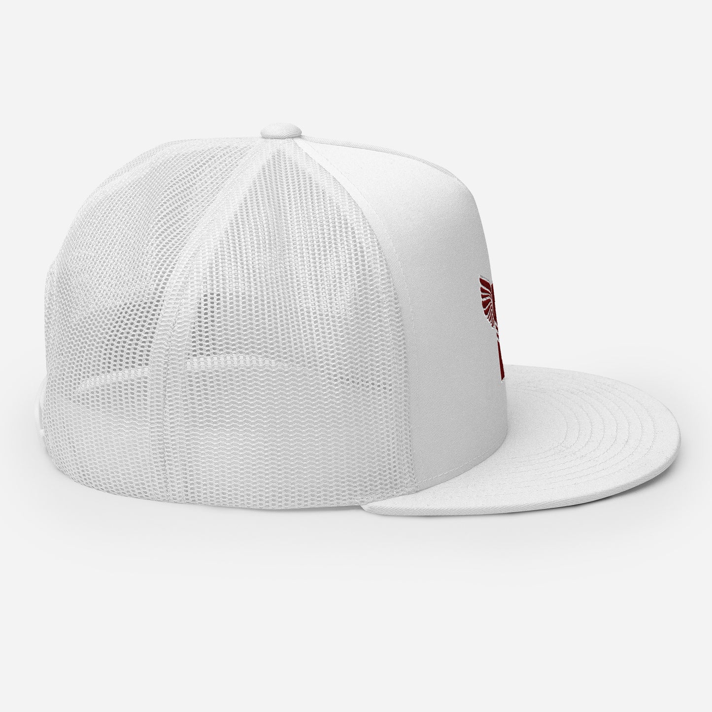 "B" IS FOR BROOKLYN - B-WING MESH SNAPBACK (MAROON STITCH)