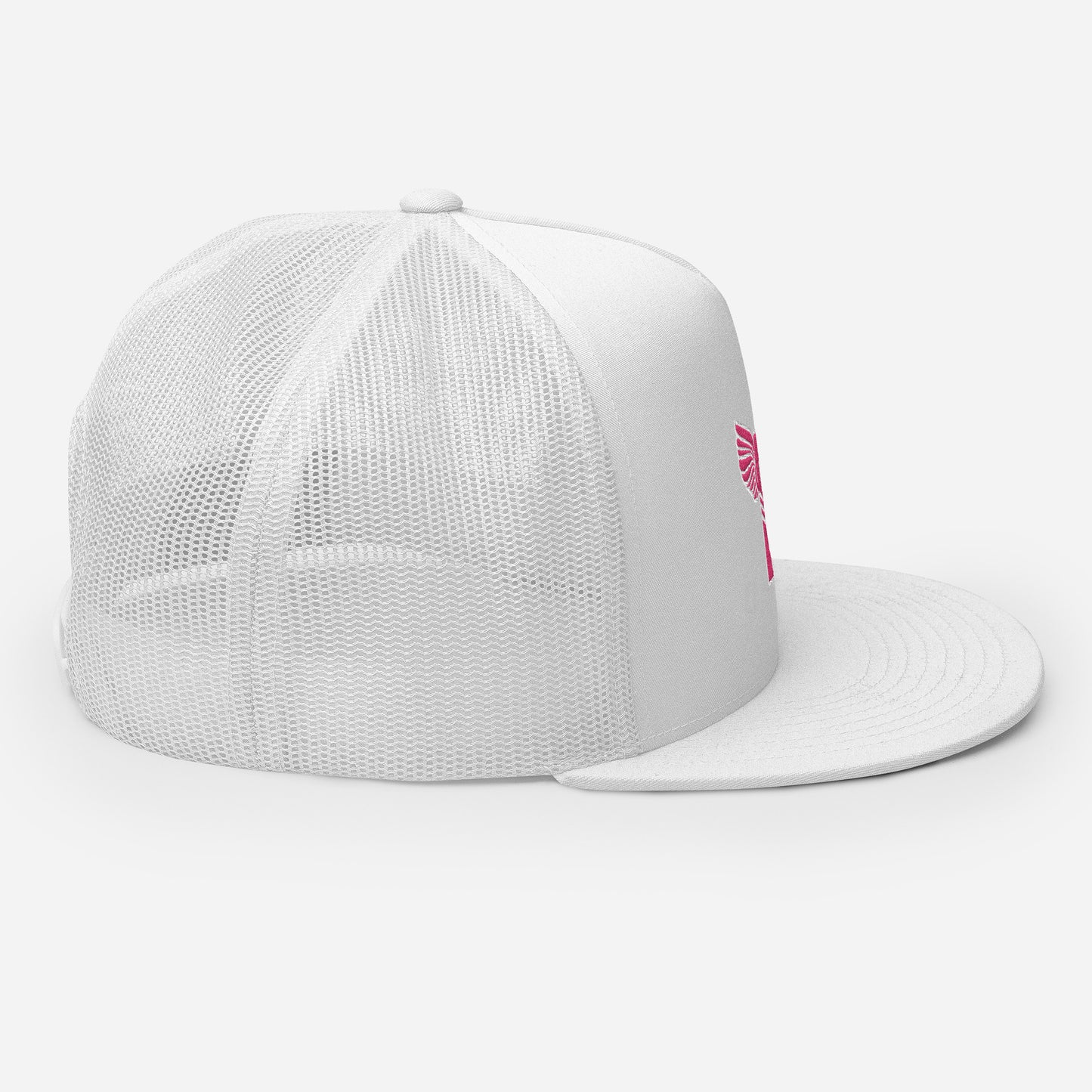 "B" IS FOR BROOKLYN - B-WING MESH SNAPBACK (PINK STITCH)