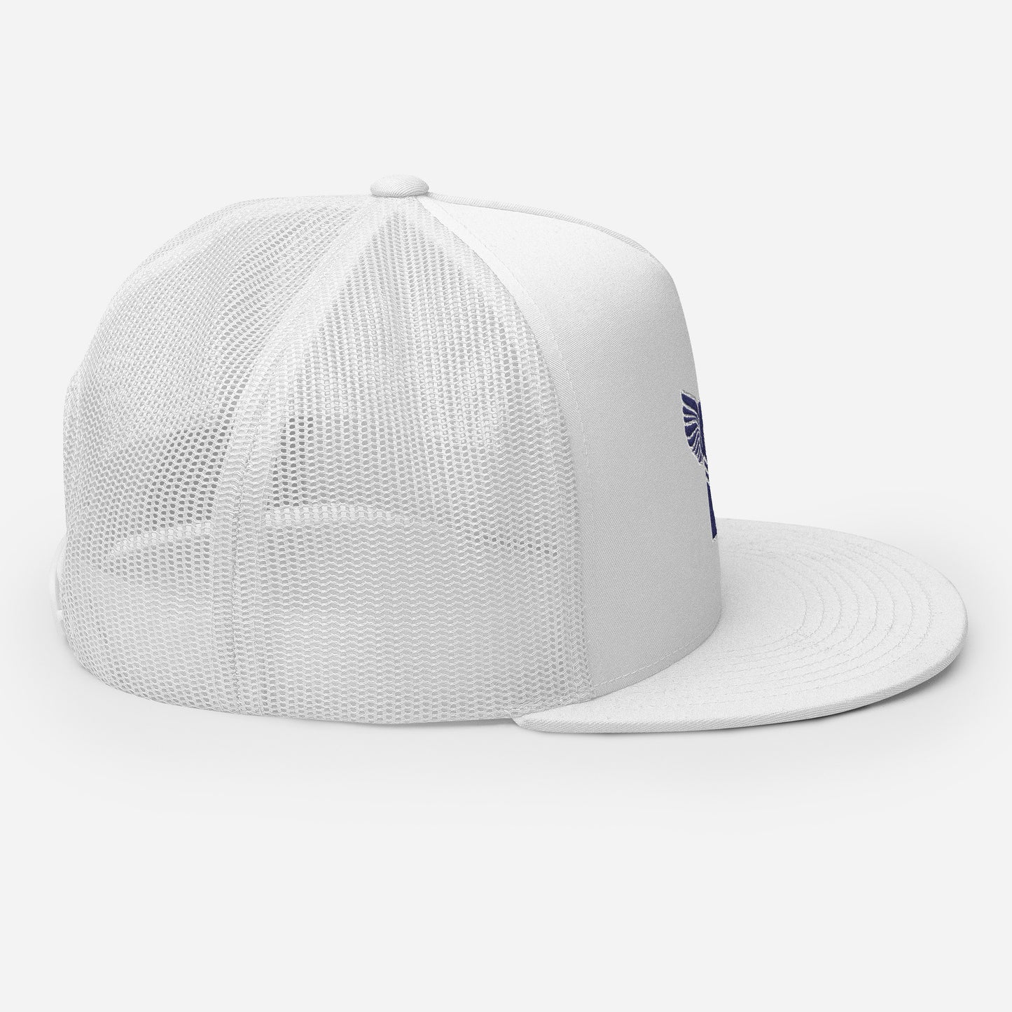 "B" IS FOR BROOKLYN - B-WING MESH SNAPBACK (NAVY BLUE STITCH)