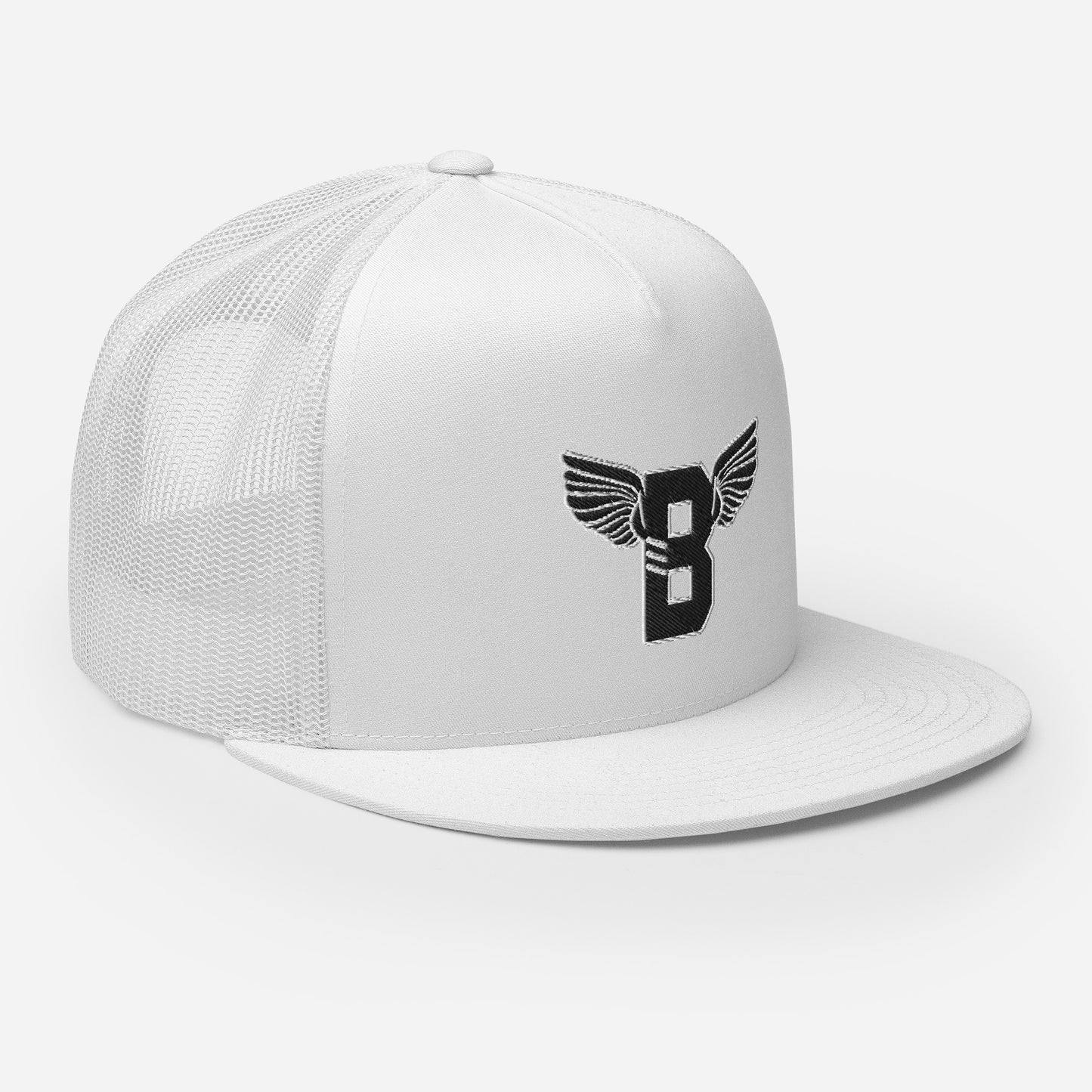 "B" IS FOR BROOKLYN - B-WING MESH SNAPBACK (BLACK STITCH)