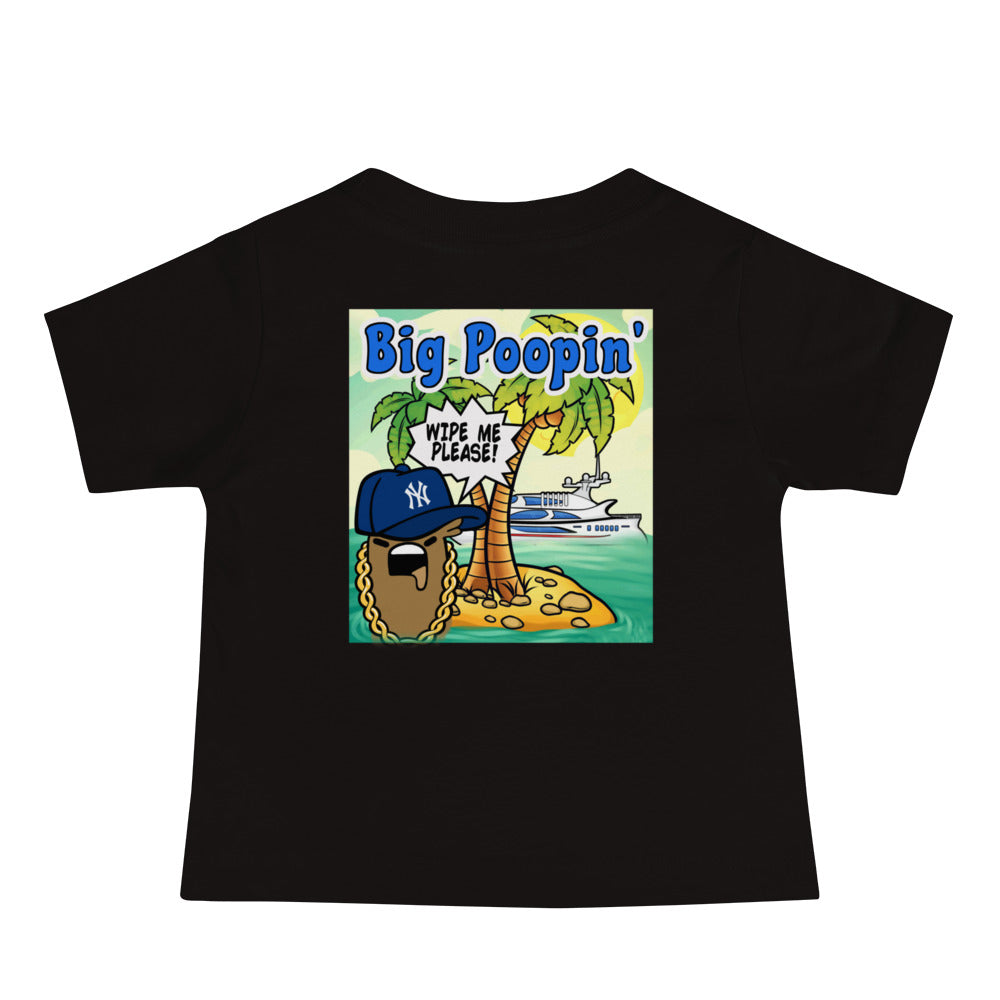 BIG POOPIN BABY TEE (SIZES 6M-24M)