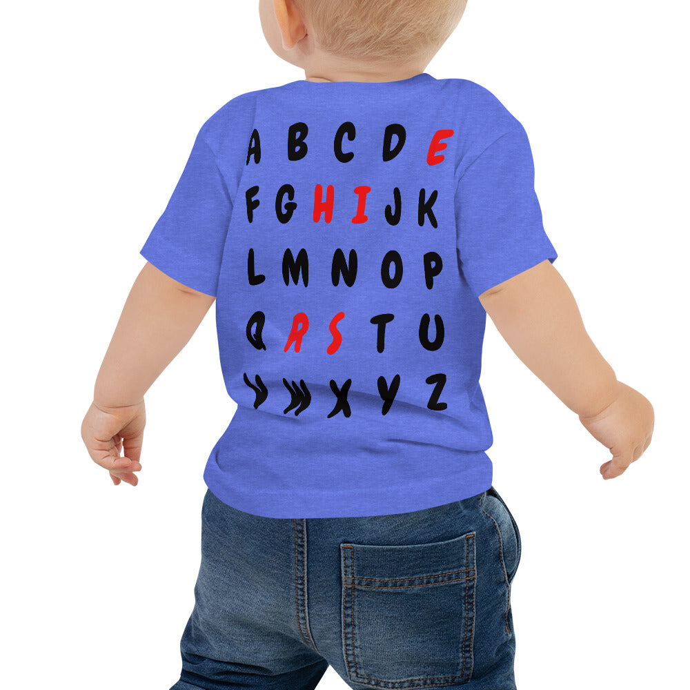 ABC's BABY TEE (BLACK)