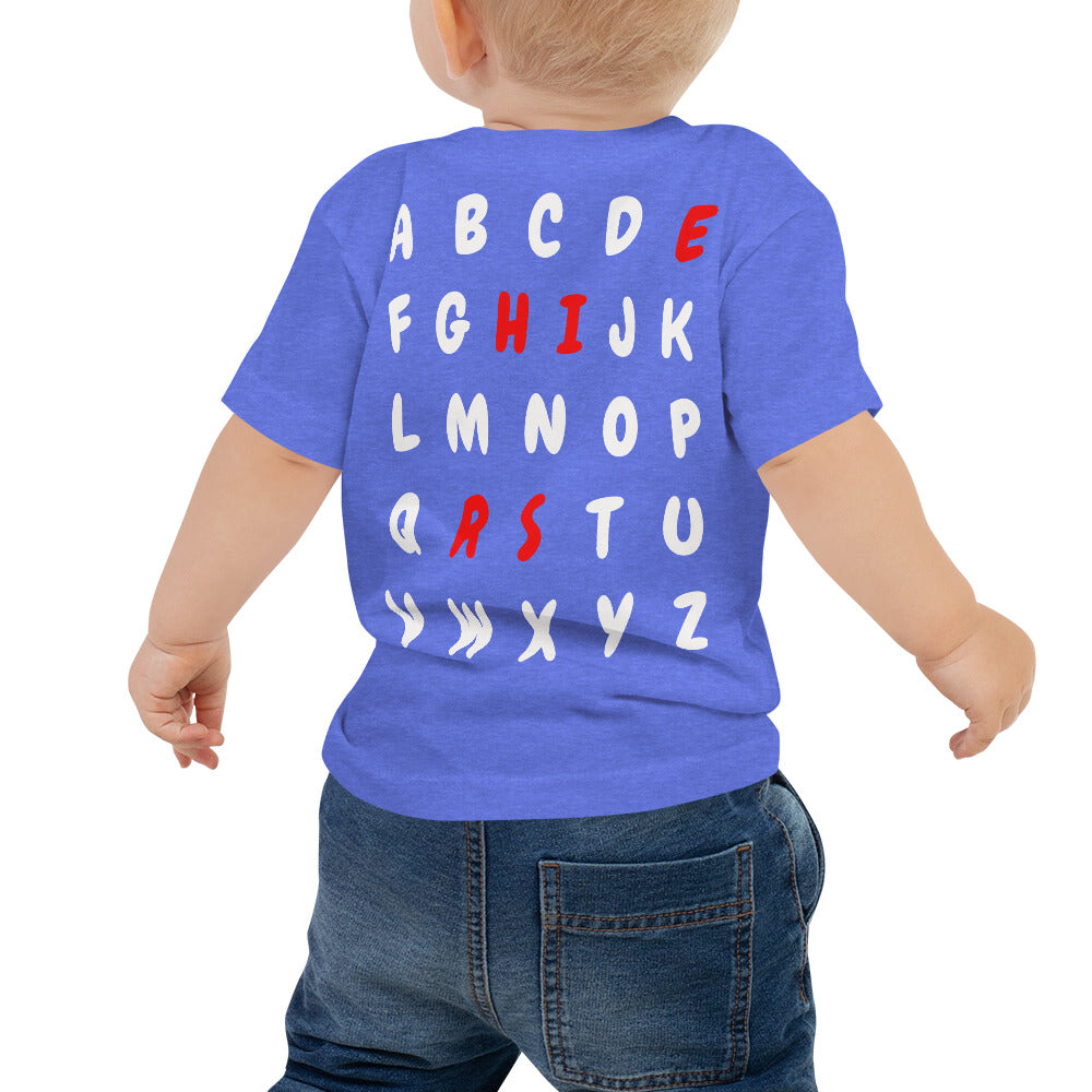 ABC's BABY TEE (WHITE)