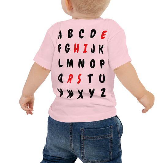 ABC's BABY TEE (BLACK)