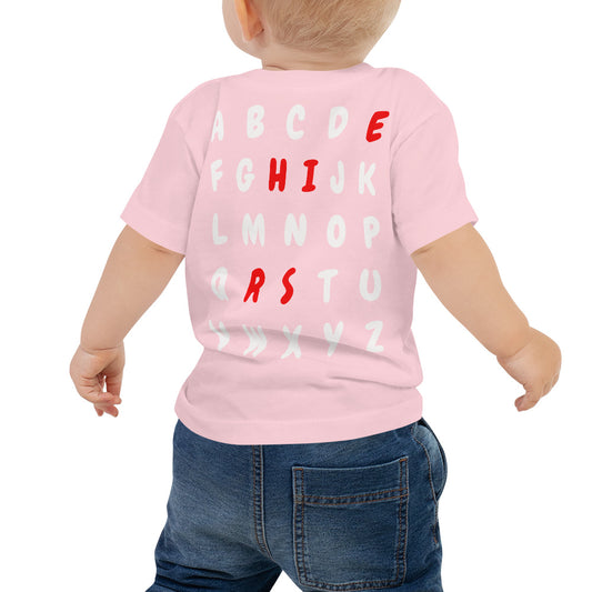 ABC's BABY TEE (WHITE)