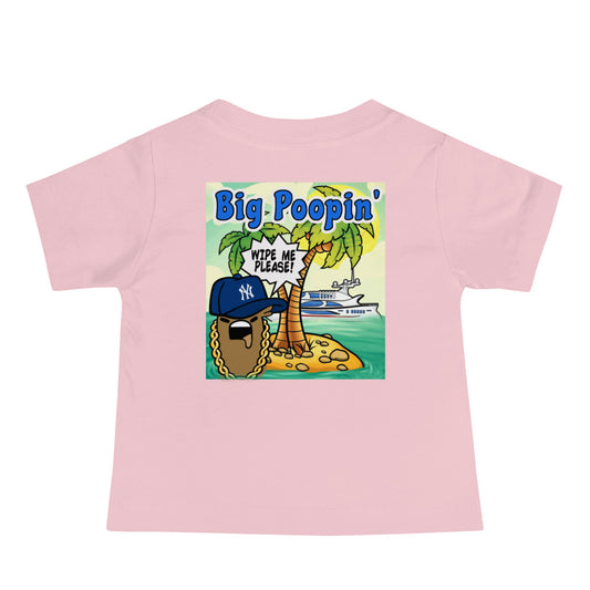 BIG POOPIN BABY TEE (SIZES 6M-24M)