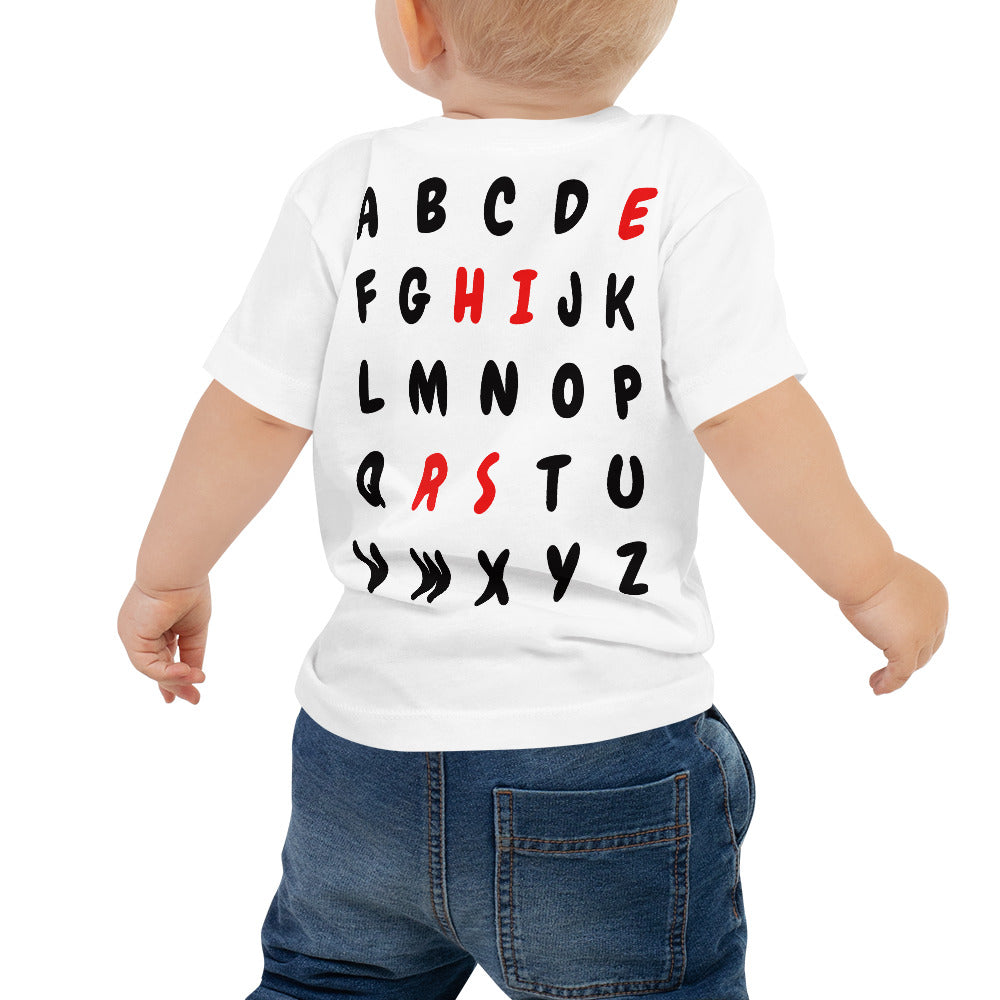 ABC's BABY TEE (BLACK)