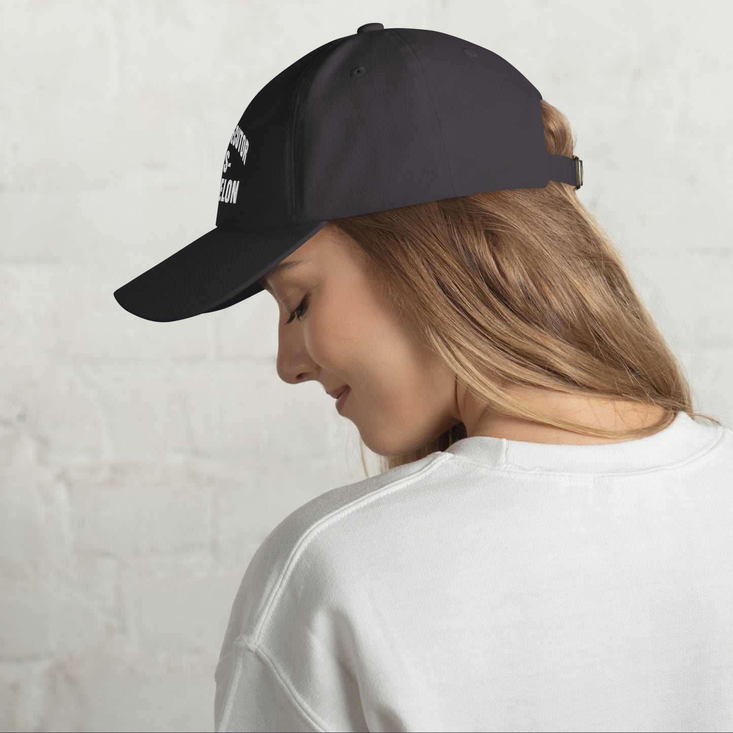 MALA: THE PROSECUTOR VS THE FELON DAD HAT (WHITE)