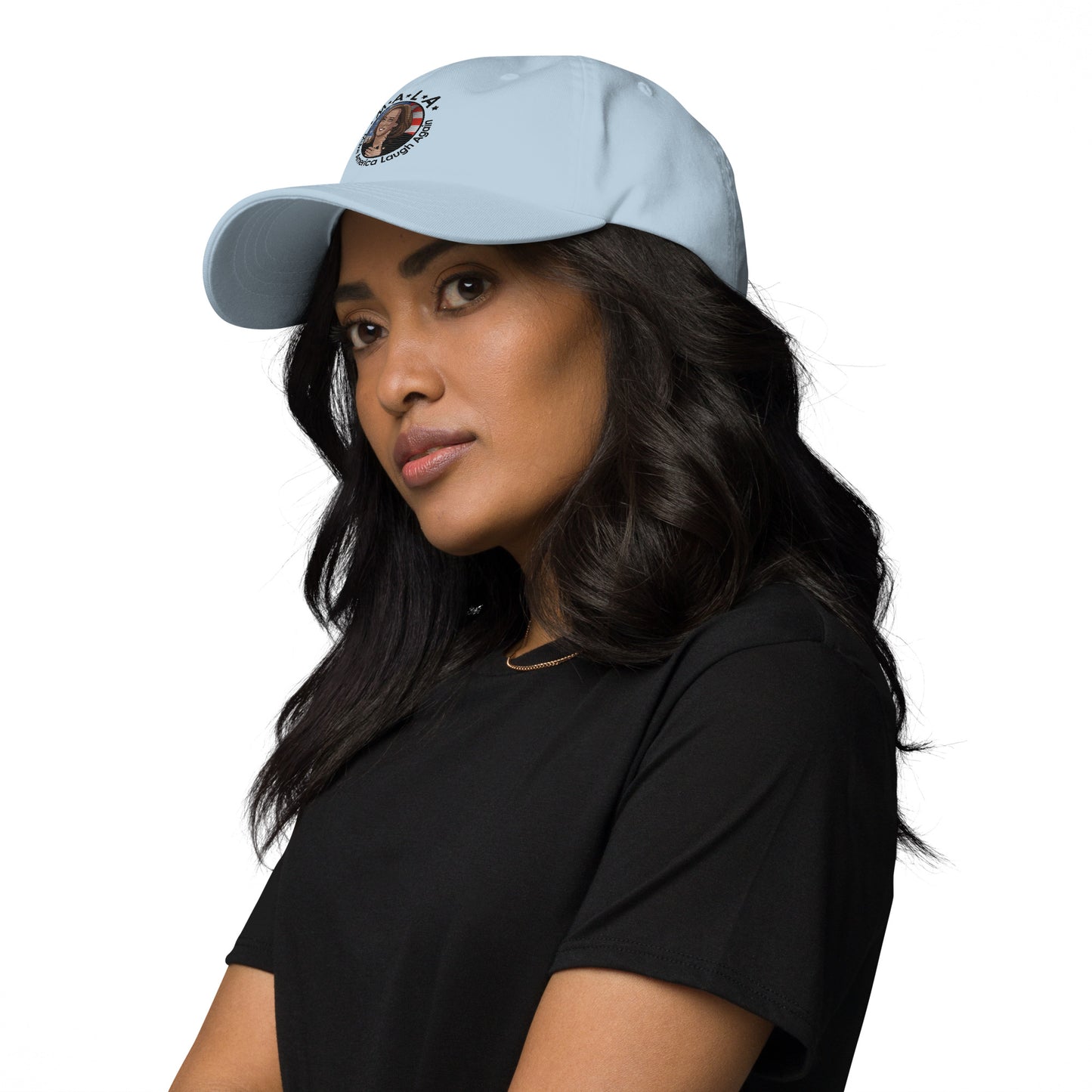 MALA: MAKE AMERICA LAUGH AGAIN COOKIE DAD HAT (BLACK)