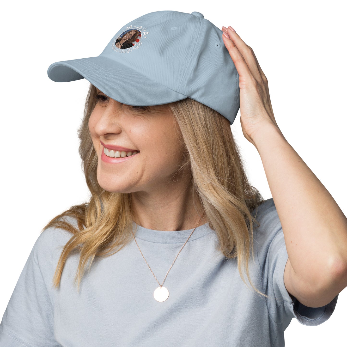 MALA: MAKE AMERICA LAUGH AGAIN COOKIE DAD HAT (WHITE)