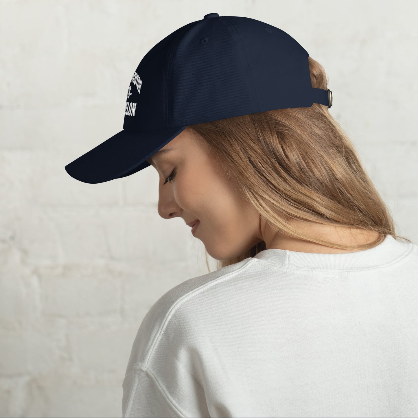 MALA: THE PROSECUTOR VS THE FELON DAD HAT (WHITE)