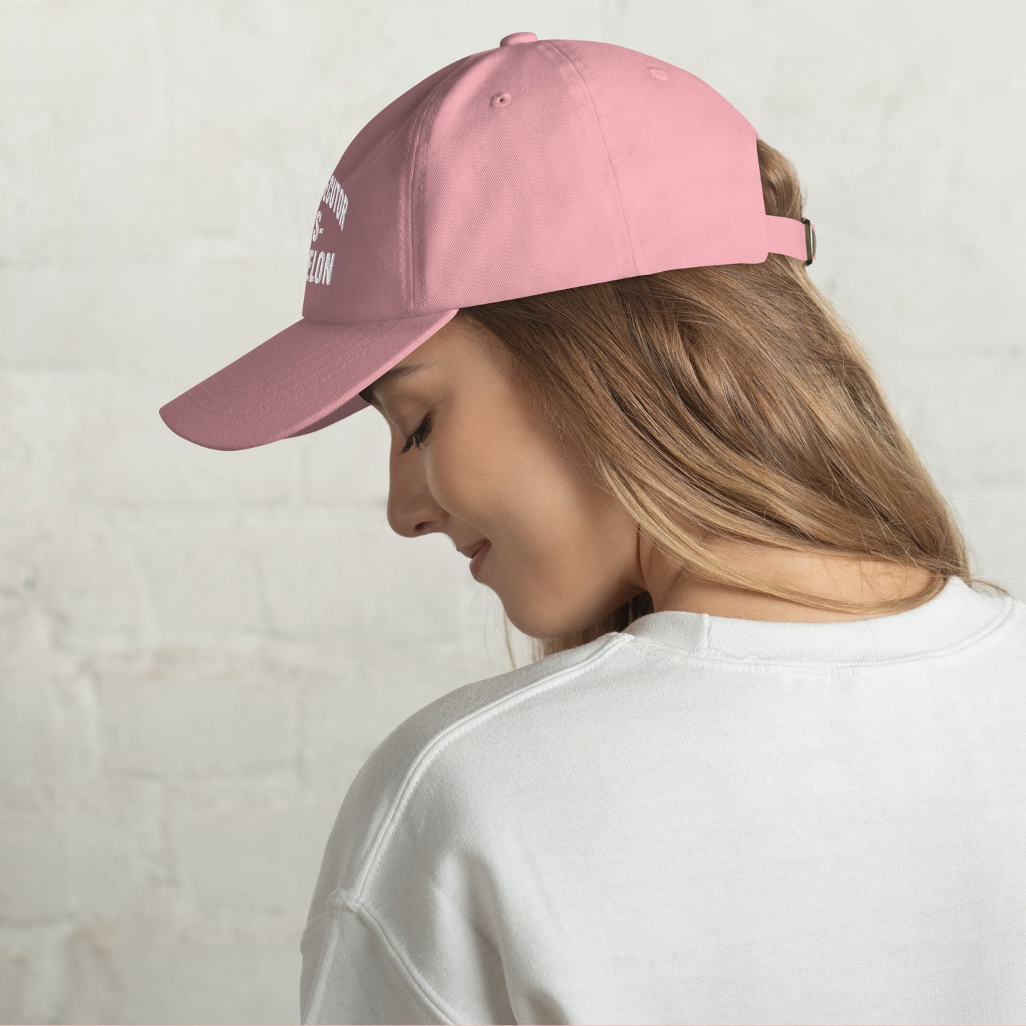 MALA: THE PROSECUTOR VS THE FELON DAD HAT (WHITE)