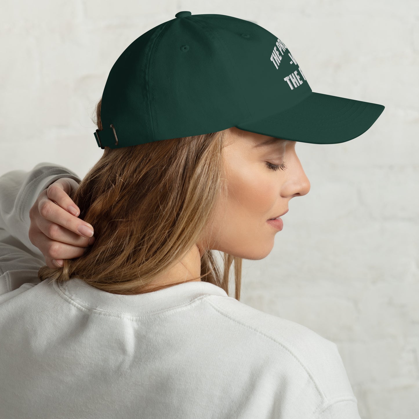 MALA: THE PROSECUTOR VS THE FELON DAD HAT (WHITE)