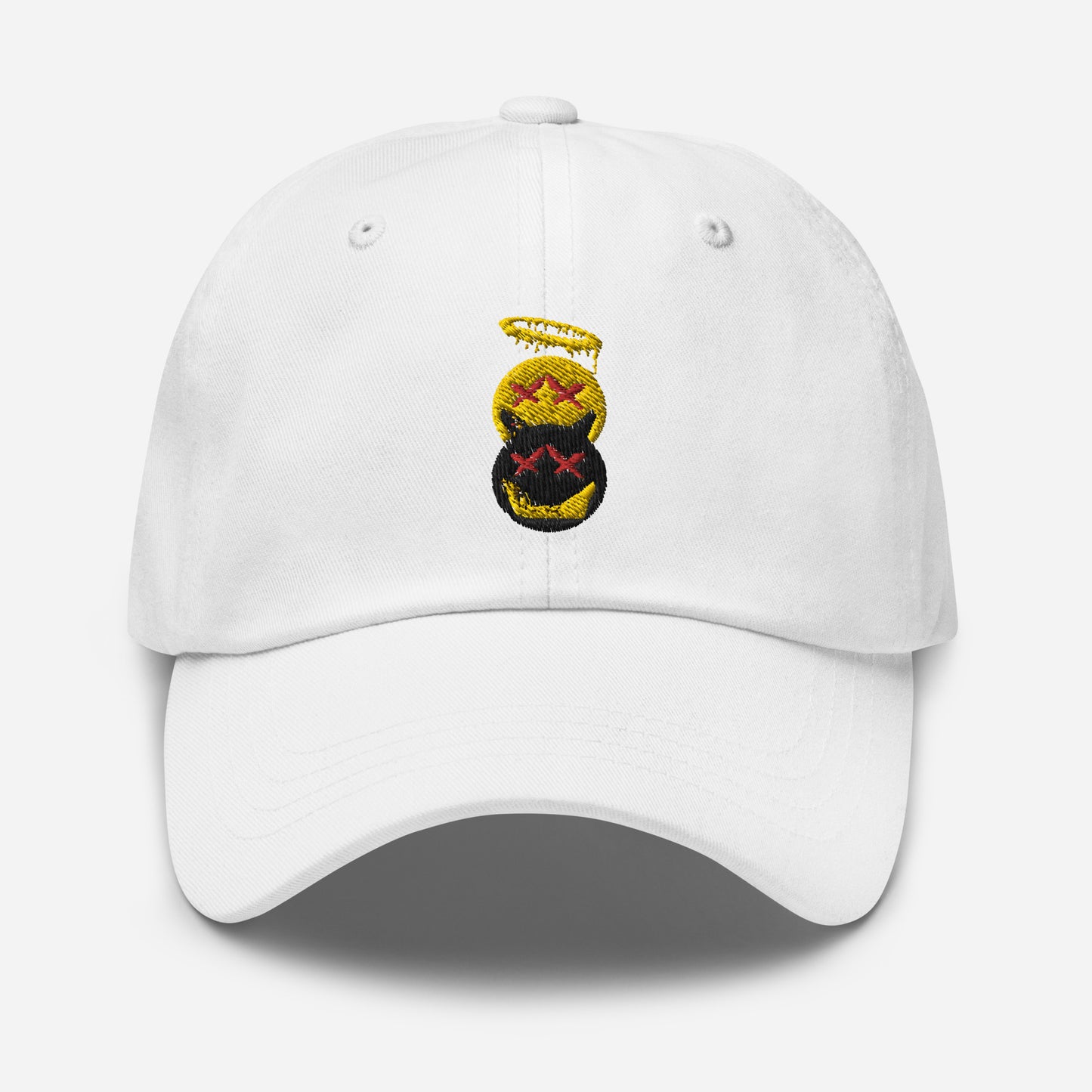 ACT BAD DAD HAT (BLACK/GOLD STITCH)