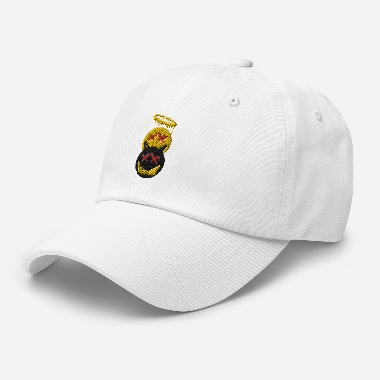 ACT BAD DAD HAT (BLACK/GOLD STITCH)