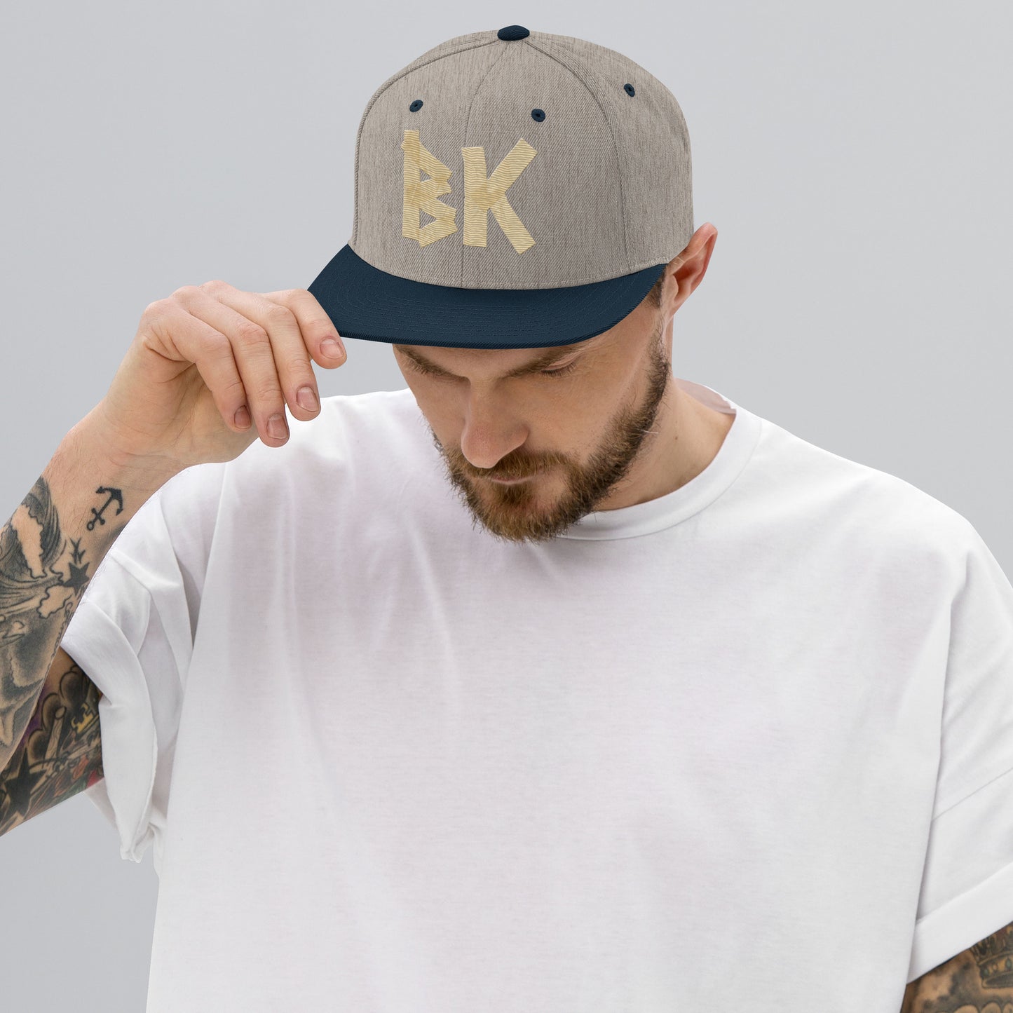 BK "MASK & TAPE" SNAPBACK HAT