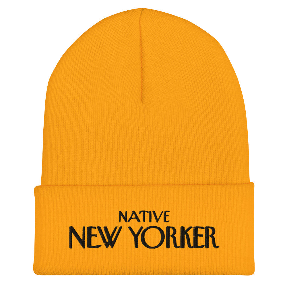 NATIVE NEW YORKER CUFFED BEANIE