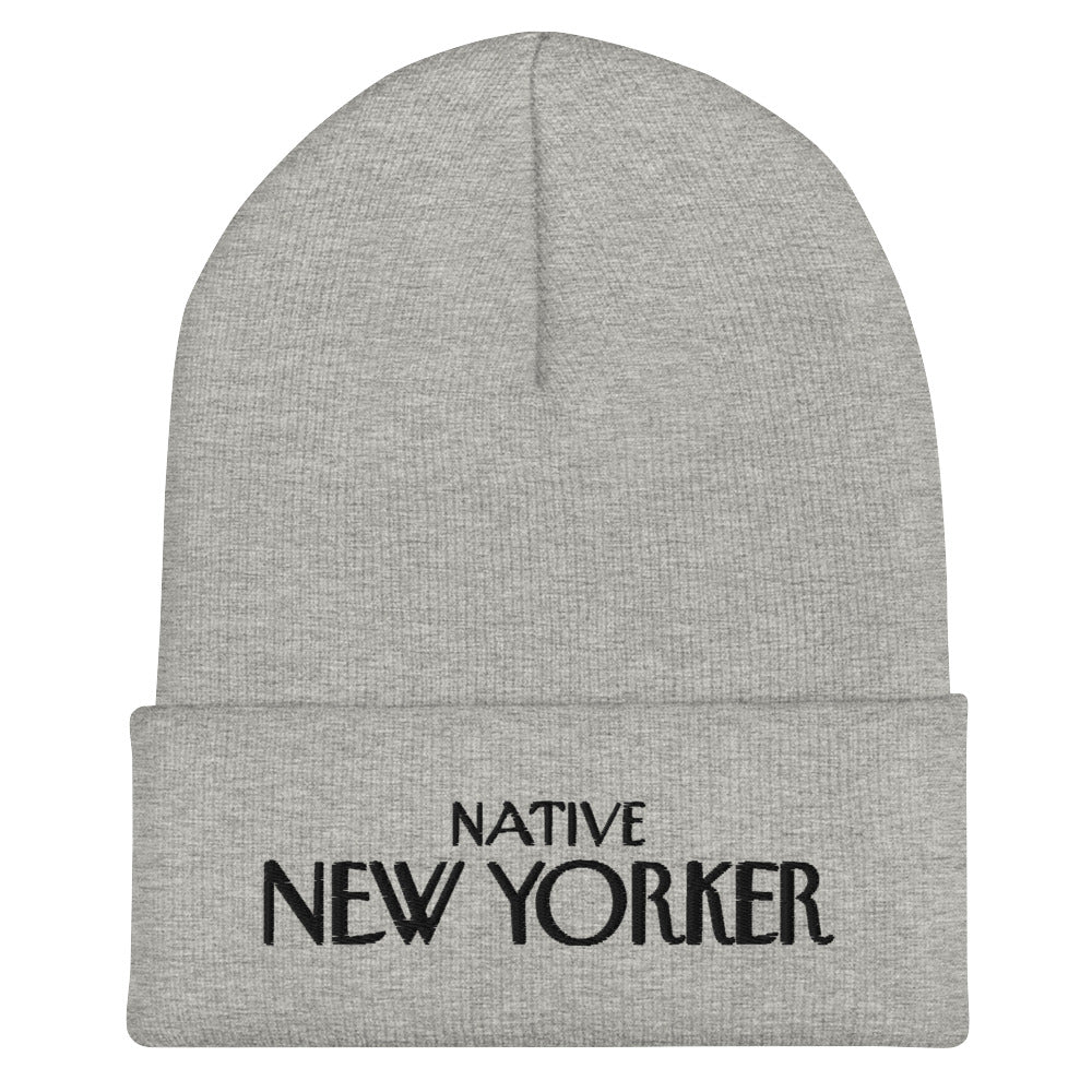 NATIVE NEW YORKER CUFFED BEANIE