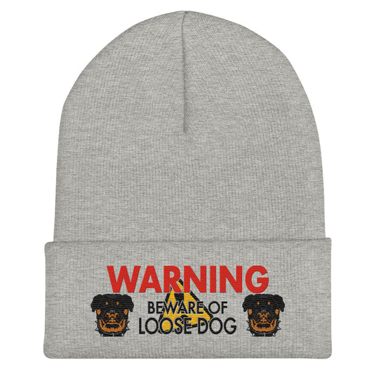 HARD LIKE ROTTWEILER CUFFED BEANIE