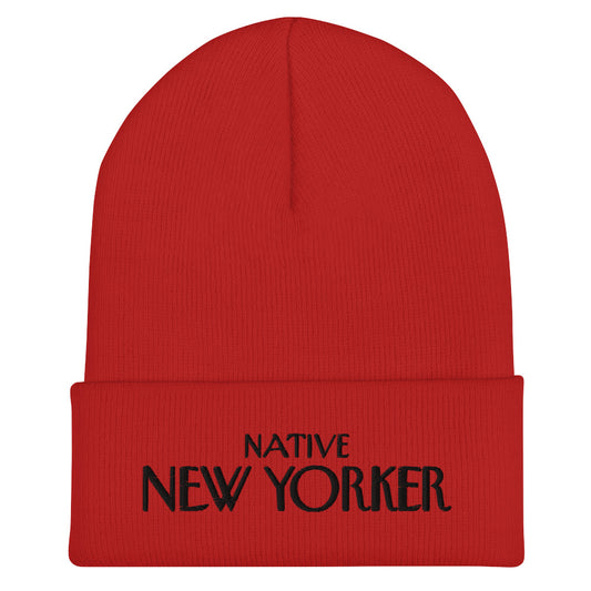 NATIVE NEW YORKER CUFFED BEANIE