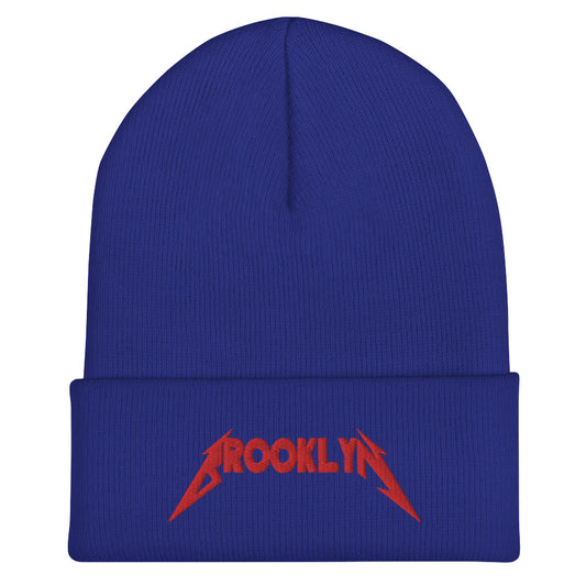 BK ROX - METALLICA STYLE BROOKLYN CUFFED BEANIE