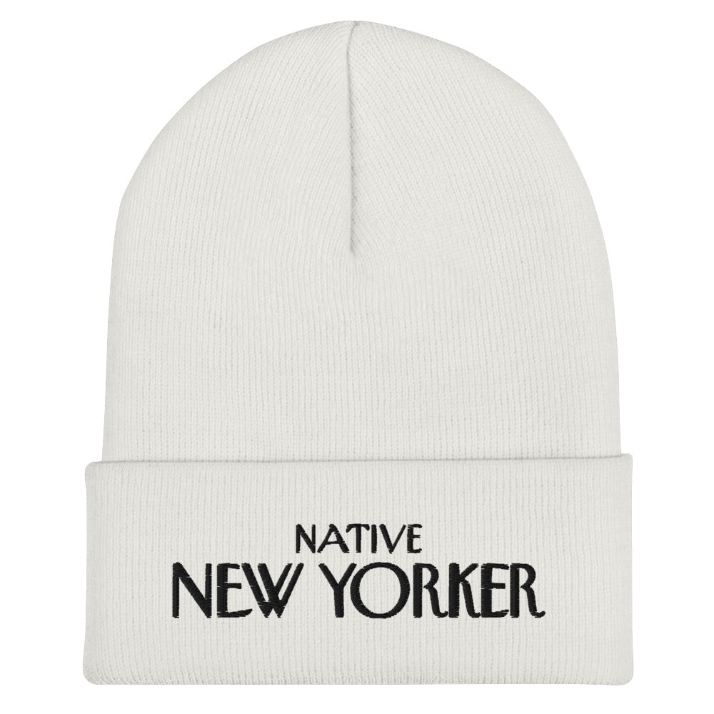 NATIVE NEW YORKER CUFFED BEANIE