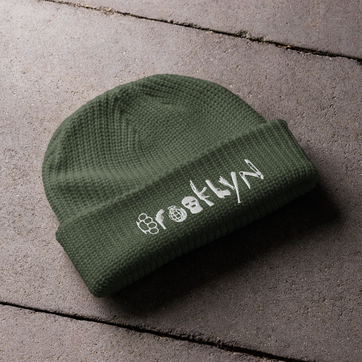 BROOKLYN ANARCHY FISHERMAN BEANIE