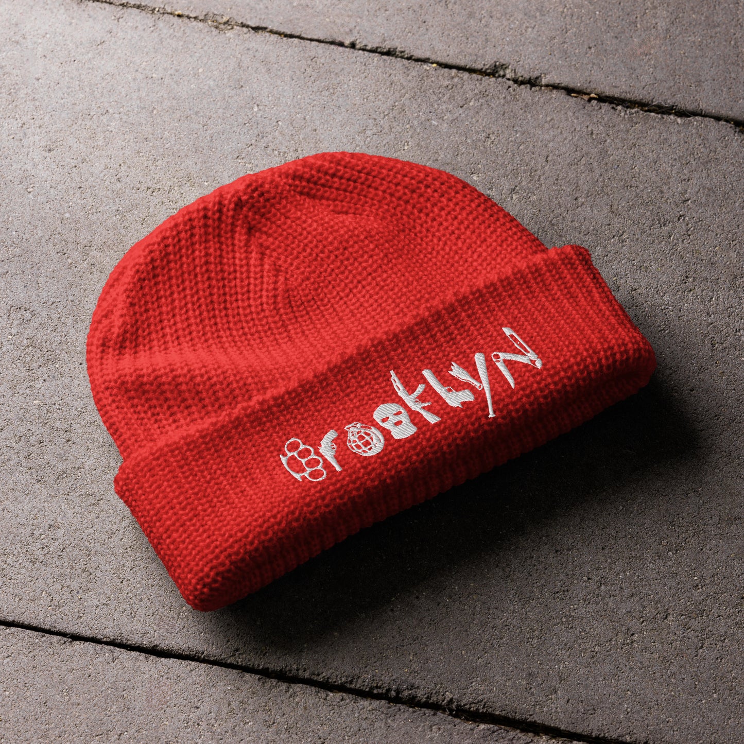 BROOKLYN ANARCHY FISHERMAN BEANIE