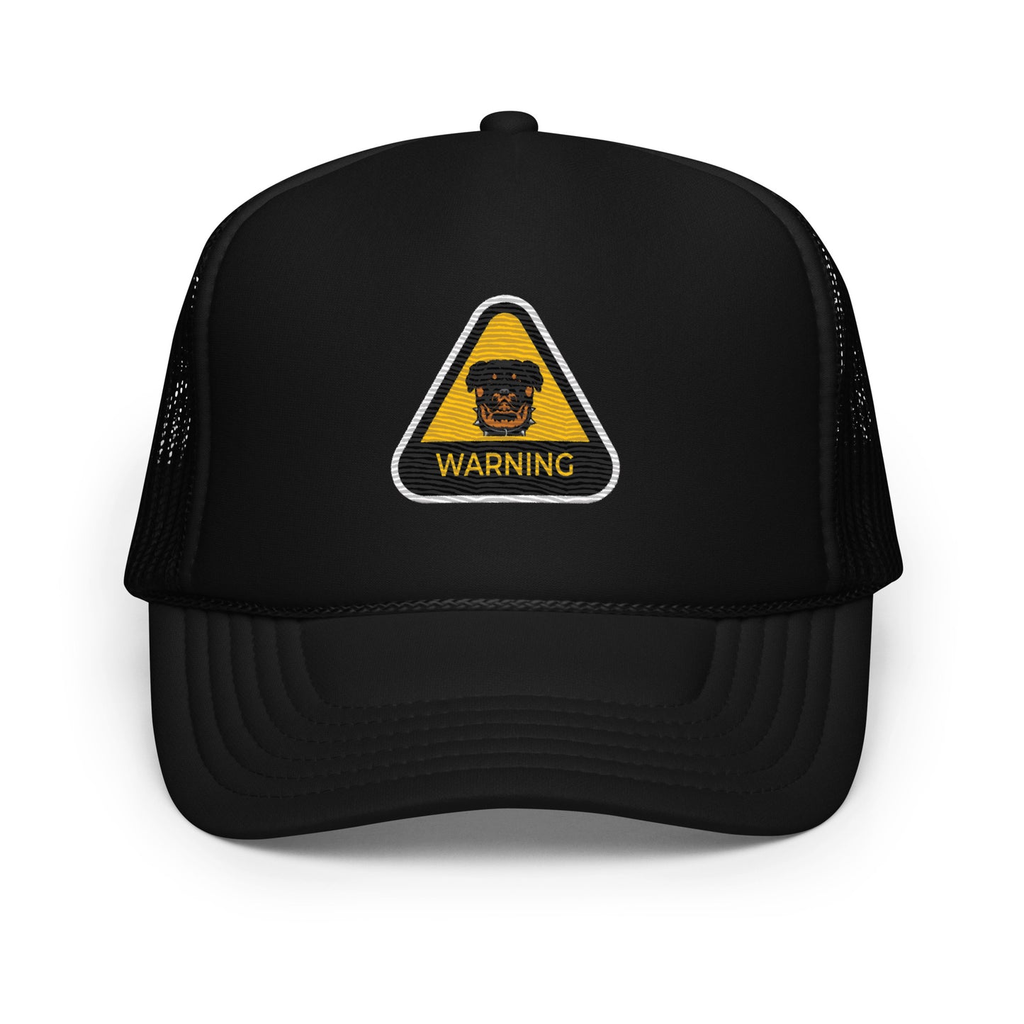 HLR WARNING BADGE FOAM TRUCKER HAT