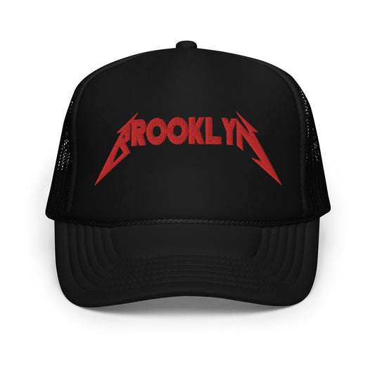 BK ROX - METALLICA STYLE BROOKLYN FOAM TRUCKER HAT