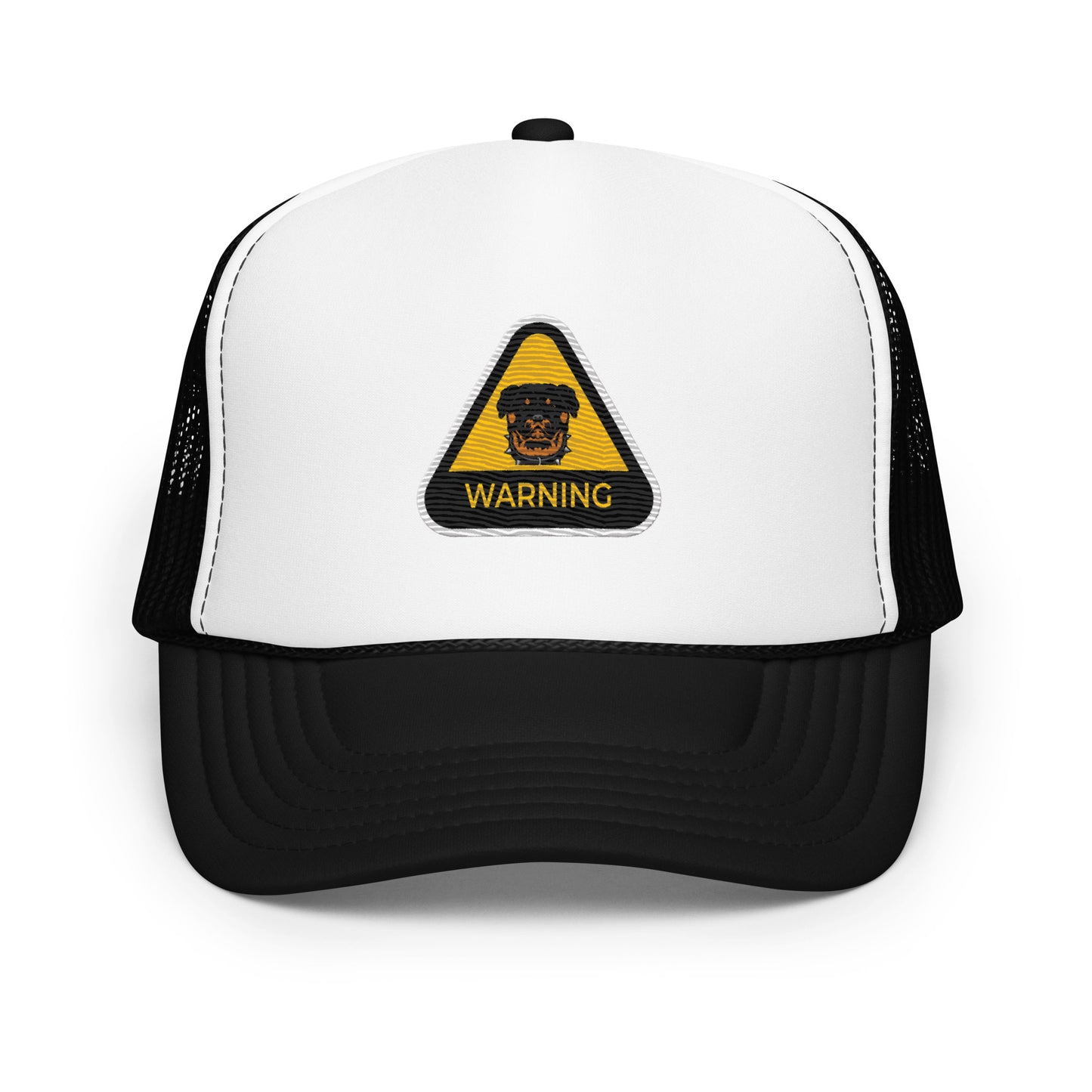 HLR WARNING BADGE FOAM TRUCKER HAT