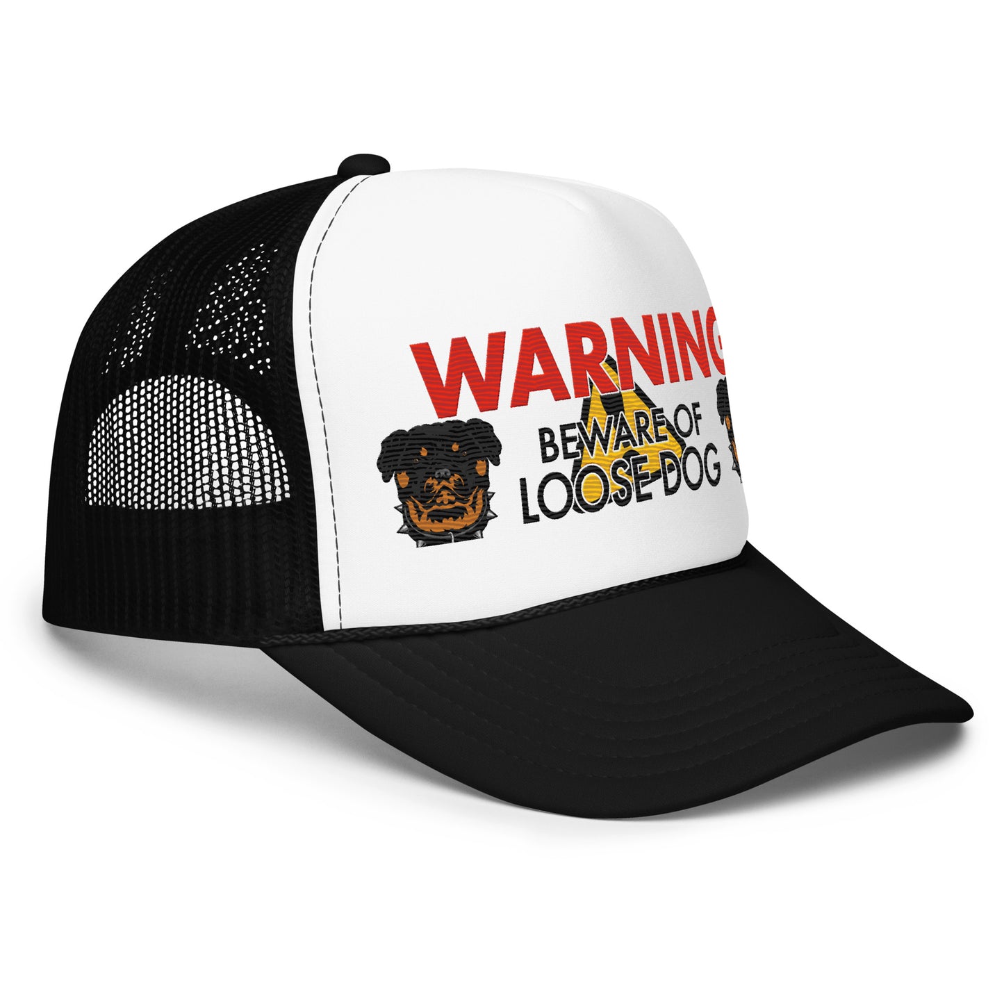 HARD LIKE ROTTWEILER FOAM TRUCKER HAT