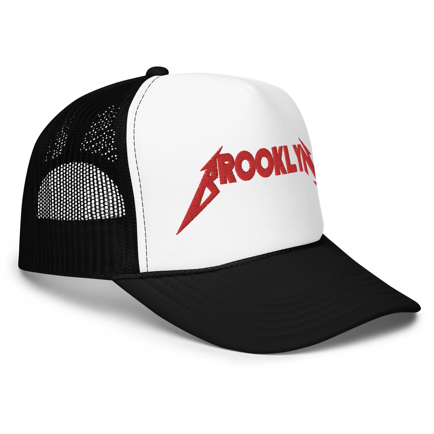 BK ROX - METALLICA STYLE BROOKLYN FOAM TRUCKER HAT