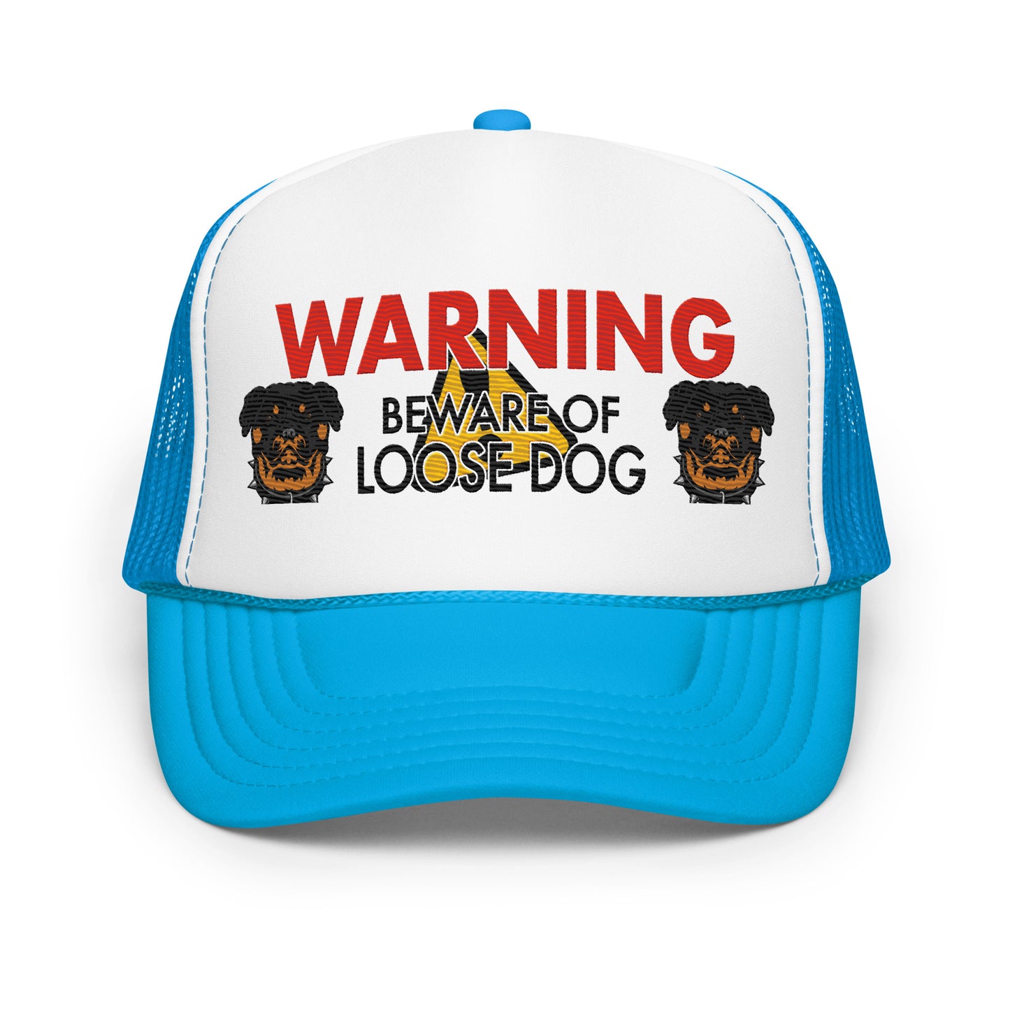 HARD LIKE ROTTWEILER FOAM TRUCKER HAT