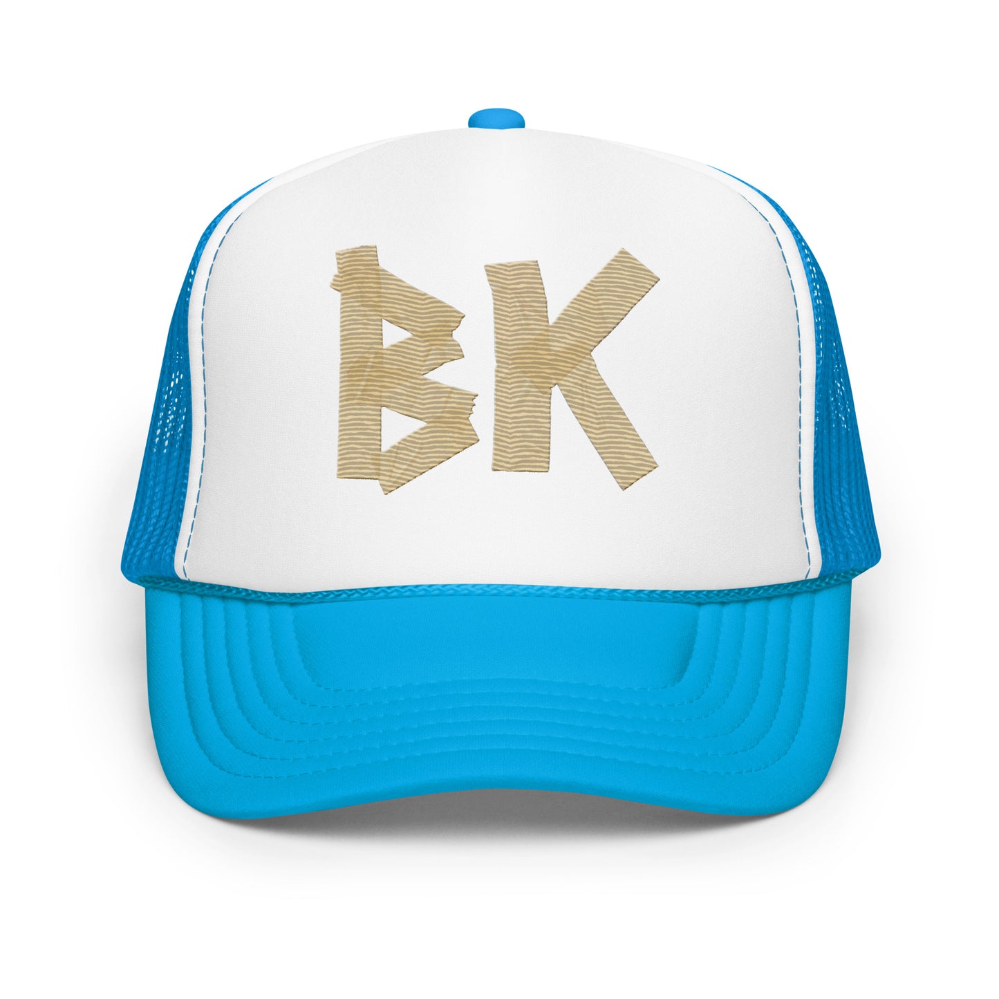 BROOKLYN "MASK & TAPE" FOAM TRUCKER HAT