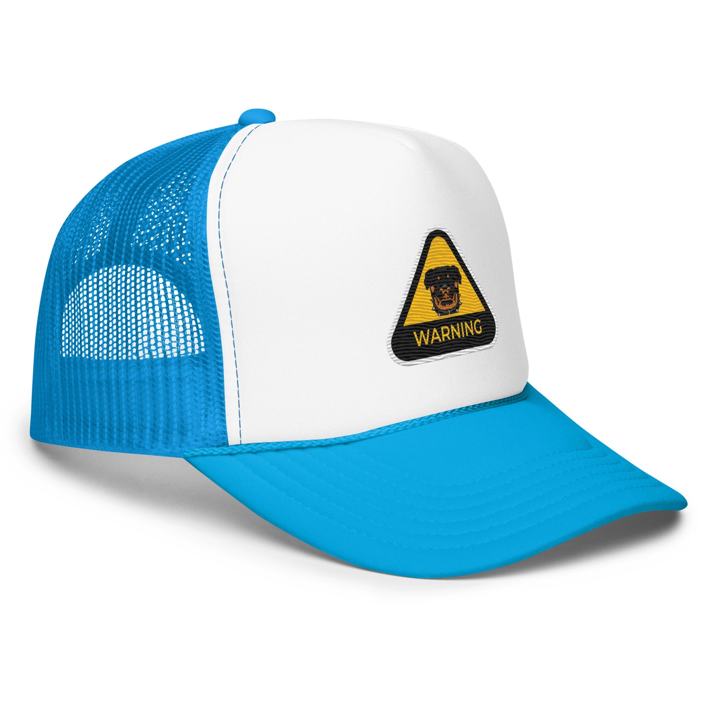 HLR WARNING BADGE FOAM TRUCKER HAT